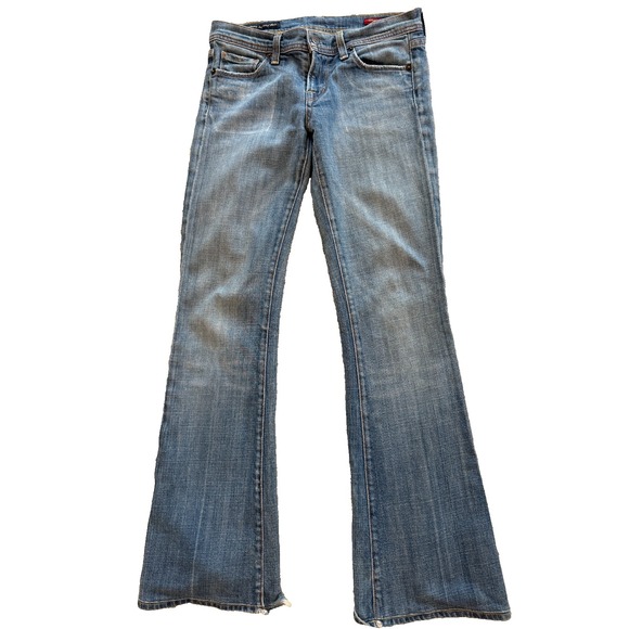Citizens Of Humanity Denim - Y2K Citizens of Humanity Blue Ingrid Low Waist Flair Stretch Jeans USA Retro 26
